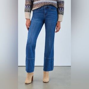 French Dressing Jeans Olivia Wide Leg Sz 10